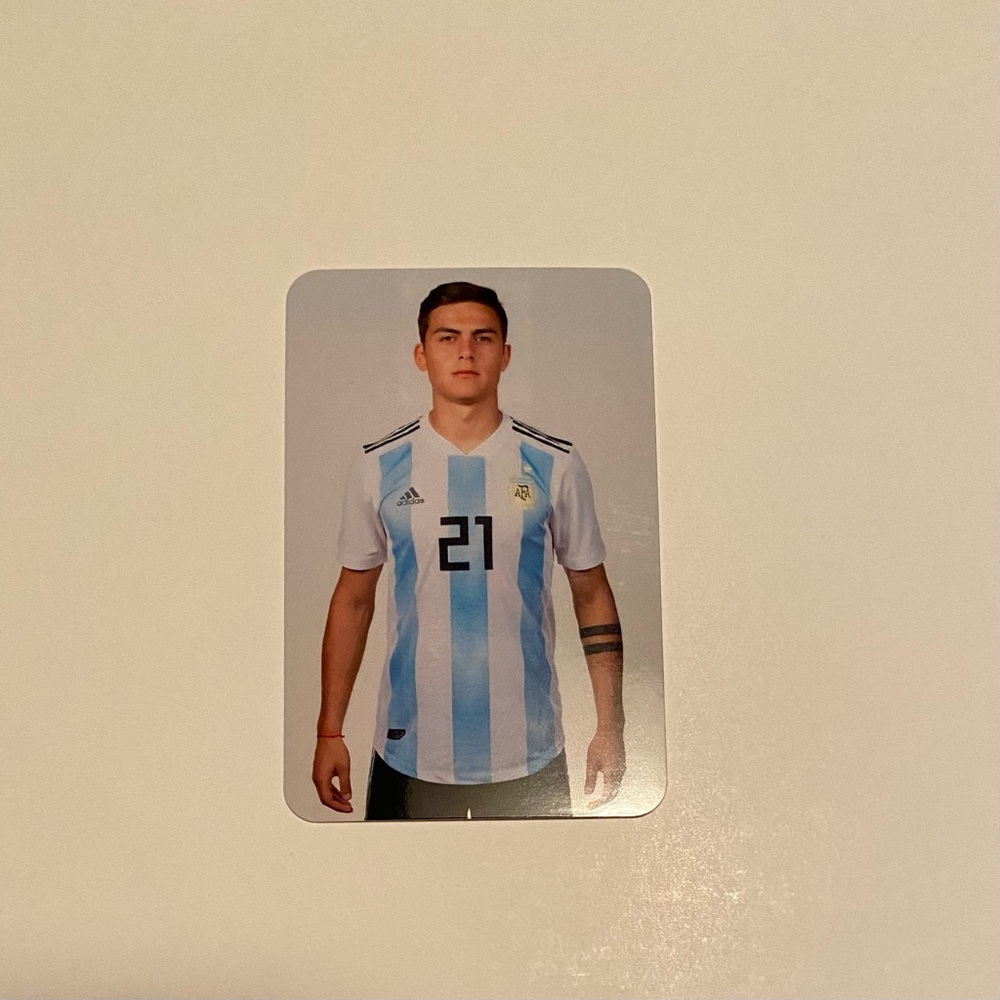Paulo Dybala photocard set 2x3 inches